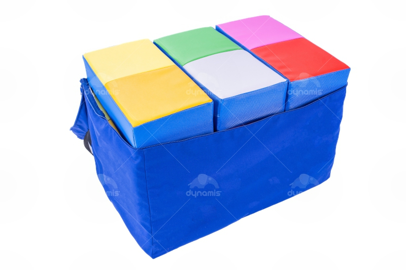 Foamy domino in bag, 12 pcs